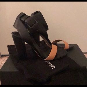 Vince Two Tone Heels